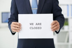 We are closed